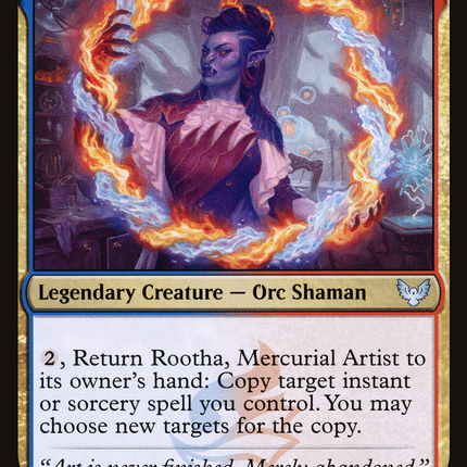 Rootha, Mercurial Artist (STX-227) - Strixhaven: School of Mages Foil