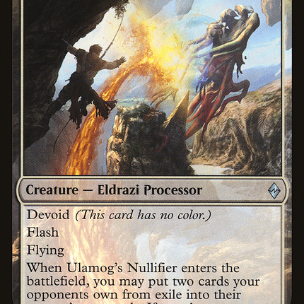 Ulamog's Nullifier (BFZ-207) - Battle for Zendikar: (devoid) Foil