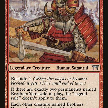 Brothers Yamazaki (CHK-160A) - Champions of Kamigawa Foil