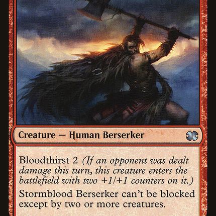 Stormblood Berserker (MM2-130) - Modern Masters 2015 Foil