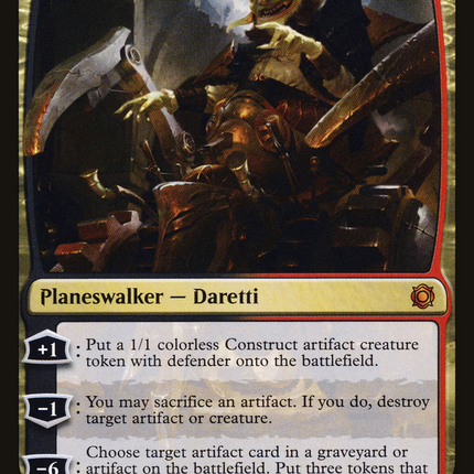 Daretti, Ingenious Iconoclast (CN2-074) - Conspiracy: Take the Crown Foil