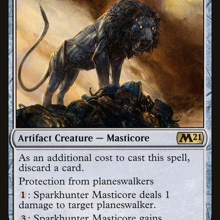 Sparkhunter Masticore (M21-240) - Core Set 2021 Foil