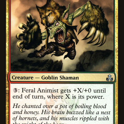 Feral Animist (GPT-112) - Guildpact Foil