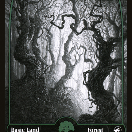 Forest (MID-276) - Innistrad: Midnight Hunt: (Full Art, Showcase)