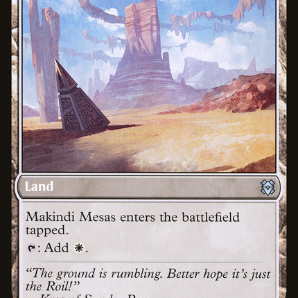 Makindi Stampede // Makindi Mesas (ZNR-026) - Zendikar Rising Foil