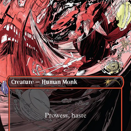 Monastery Swiftspear (SLD-2043) - Secret Lair Drop (Borderless) Foil
