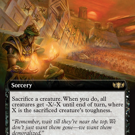 Tip the Scales (TDC-069) - Commander: Tarkir: Dragonstorm: (Extended Art)