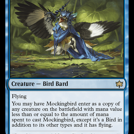 Mockingbird (BLB-061) - Bloomburrow Foil