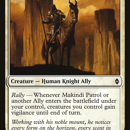 Makindi Patrol (BFZ-039) - Battle for Zendikar