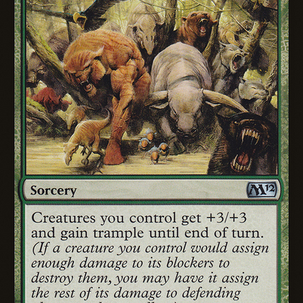 Overrun (M12-186) - Magic 2012 Foil
