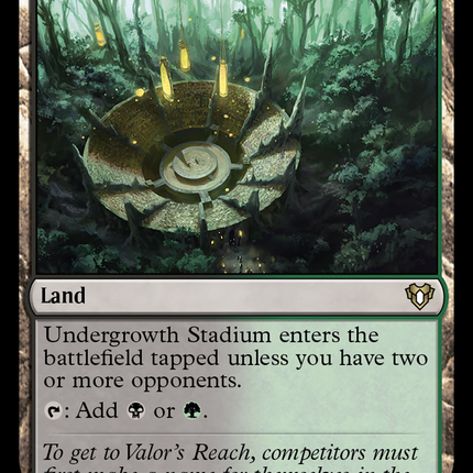 Undergrowth Stadium (CMM-435) - Commander Masters