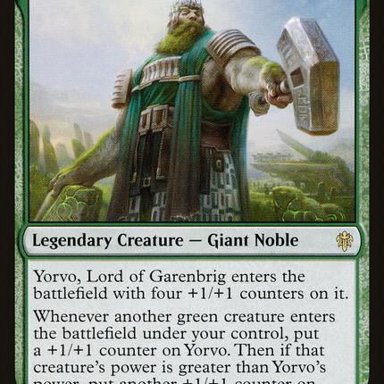 Yorvo, Lord of Garenbrig (ELD-185) - Throne of Eldraine