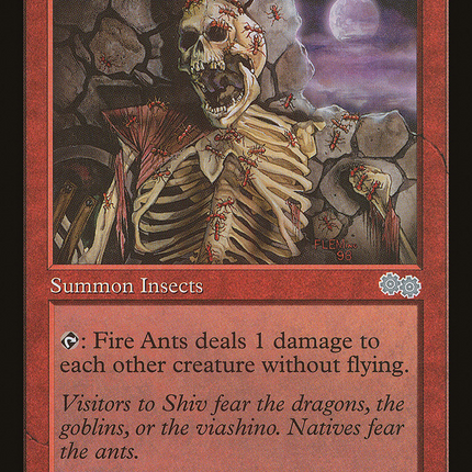 Fire Ants (USG-187) - Urza's Saga