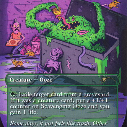 Scavenging Ooze (SLD-135) - Secret Lair Drop (Borderless)