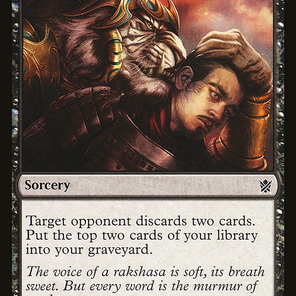 Rakshasa's Secret (KTK-084) - Khans of Tarkir Foil