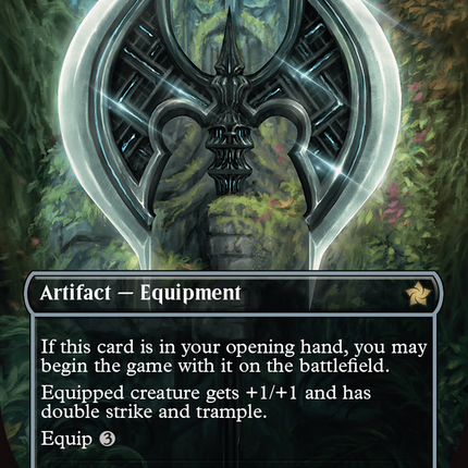 Leyline Axe (FDN-353) - Foundations (Borderless) Foil
