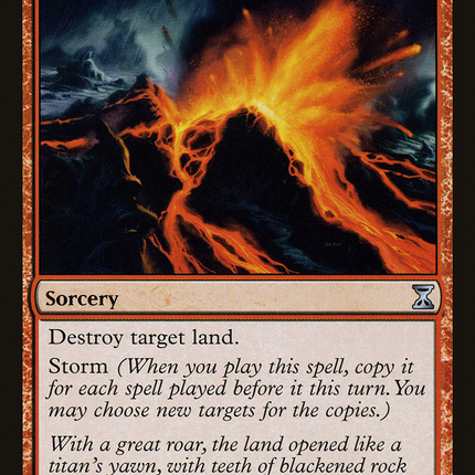 Volcanic Awakening (TSP-186) - Time Spiral Foil