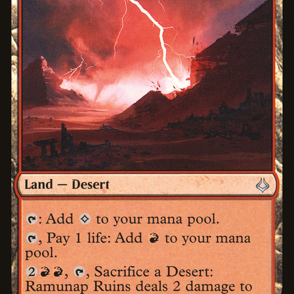 Ramunap Ruins (HOU-181) - Hour of Devastation Foil