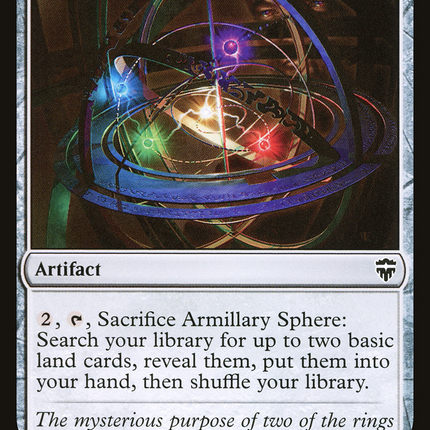 Armillary Sphere (CMR-298) - Commander Legends