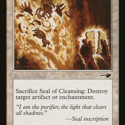 Seal of Cleansing (NMS-018) - Nemesis