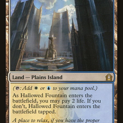 Hallowed Fountain (RTR-241) - Return to Ravnica Foil