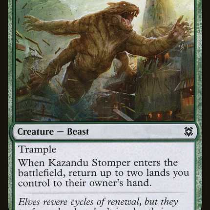 Kazandu Stomper (ZNR-191) - Zendikar Rising