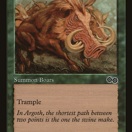 Argothian Swine (USG-235) - Urza's Saga