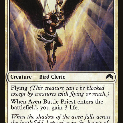 Aven Battle Priest (ORI-006) - Magic Origins Foil