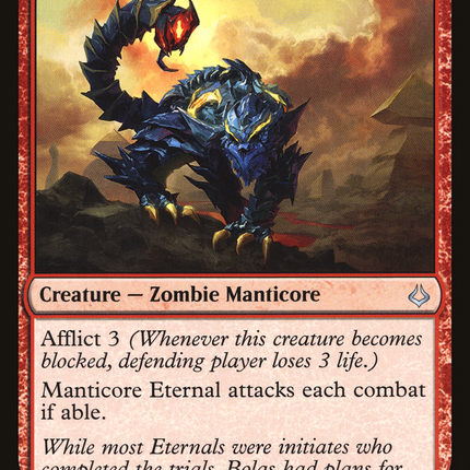 Manticore Eternal (HOU-103) - Hour of Devastation Foil