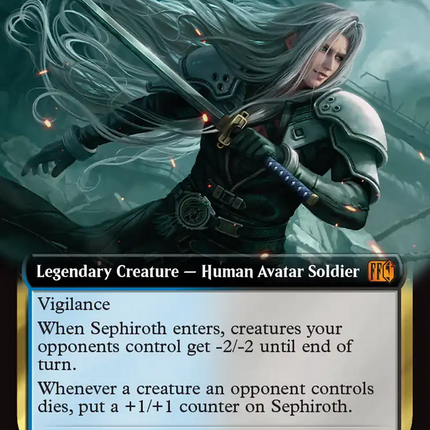 Sephiroth, Planet's Heir (FIN-505) - FINAL FANTASY: (Extended Art) Foil