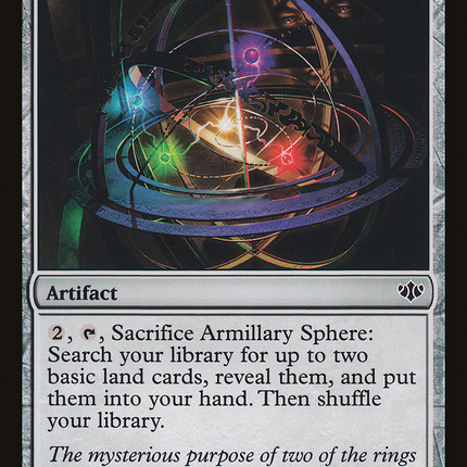 Armillary Sphere (CON-134) - Conflux Foil