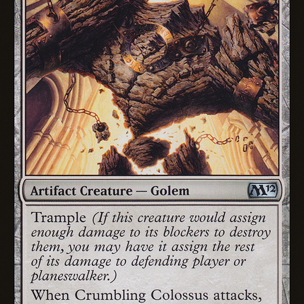 Crumbling Colossus (M12-204) - Magic 2012 Foil