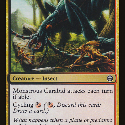 Monstrous Carabid (ARB-043) - Alara Reborn