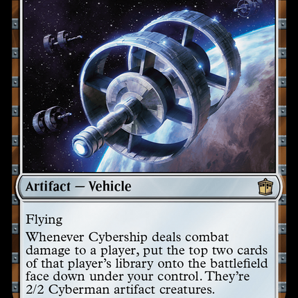 Cybership (WHO-177) - Doctor Who Foil