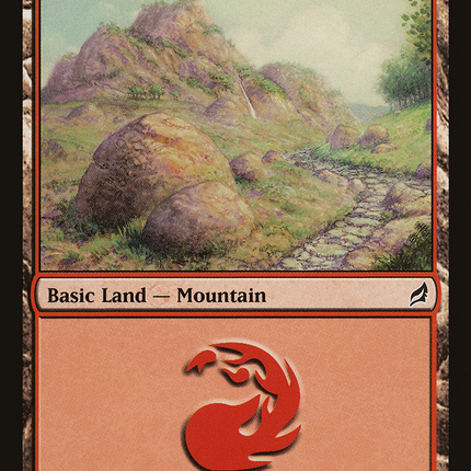 Mountain (LRW-297) - Lorwyn Foil