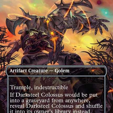 Darksteel Colossus (UMP-001) - Wizards Play Network 2024 (Borderless) Foil