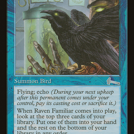 Raven Familiar (ULG-039) - Urza's Legacy Foil