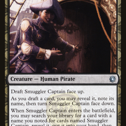 Smuggler Captain (CN2-047) - Conspiracy: Take the Crown: (draft) Foil