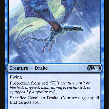 Cerulean Drake (M20-053) - Core Set 2020 Foil