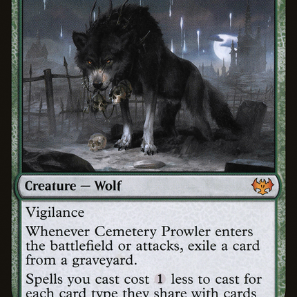 Cemetery Prowler (VOW-191) - Innistrad: Crimson Vow Foil