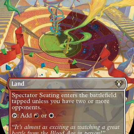 Spectator Seating (CMM-664) - Commander Masters (Borderless)