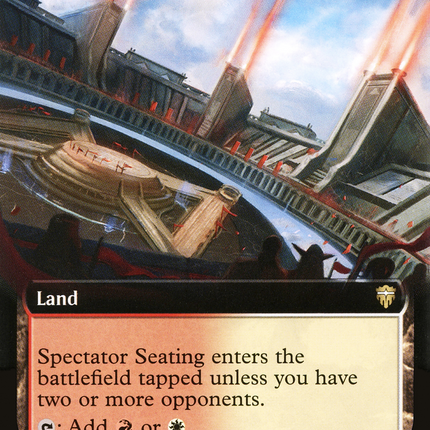 Spectator Seating (CMR-711) - Commander Legends: (Extended Art)