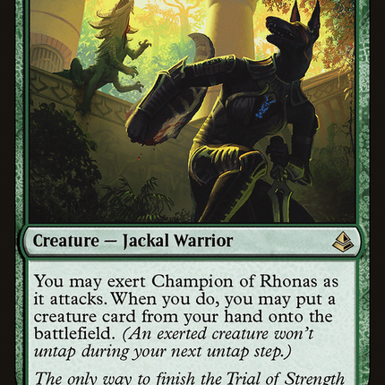 Champion of Rhonas (AKH-159) - Amonkhet Foil