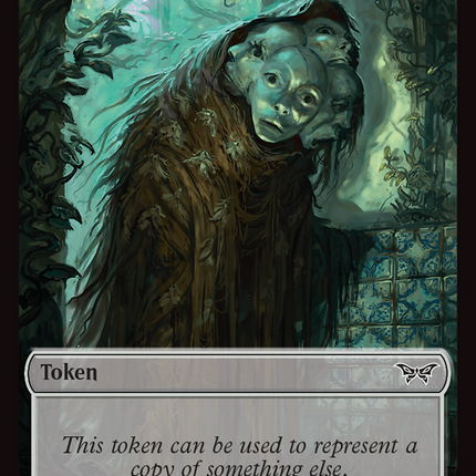 Copy Token (DSK-001) - Duskmourn: House of Horror Tokens