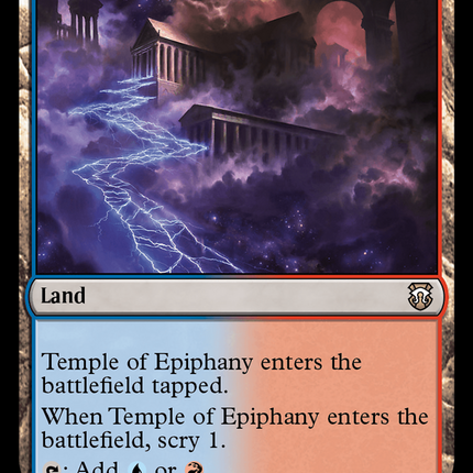 Temple of Epiphany (M3C-387) - Modern Horizons 3 Commander Foil