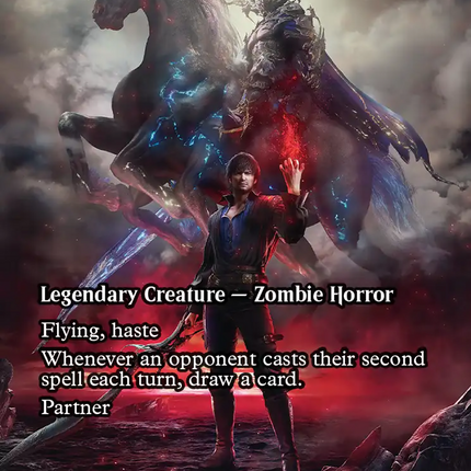 Kraum, Ludevic's Opus (FCA-056) - FINAL FANTASY: Through the Ages / Barnabas Tharmr (Borderless) Foil