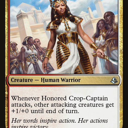 Honored Crop-Captain (AKH-200) - Amonkhet Foil