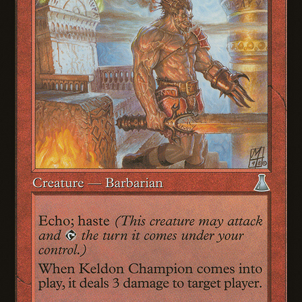 Keldon Champion (UDS-090) - Urza's Destiny Foil