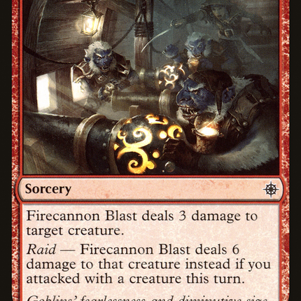 Firecannon Blast (XLN-145) - Ixalan Foil