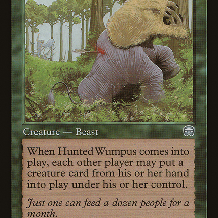 Hunted Wumpus (MMQ-253) - Mercadian Masques